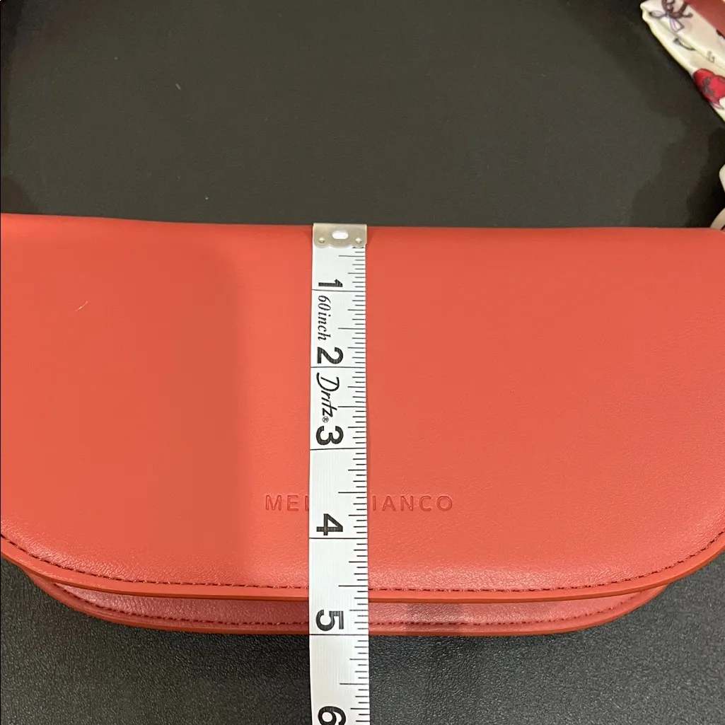 Melie Bianco | “Inez” ~ Red Shoulder Bag w/ Crossbody & Western Motif Scarf - Image 14