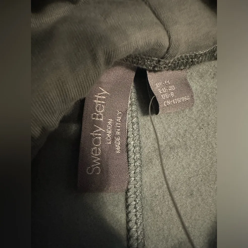 NWT Sweaty Betty Liberate Luxe Fleece Hoody in Mist Blue size 8 - Image 6