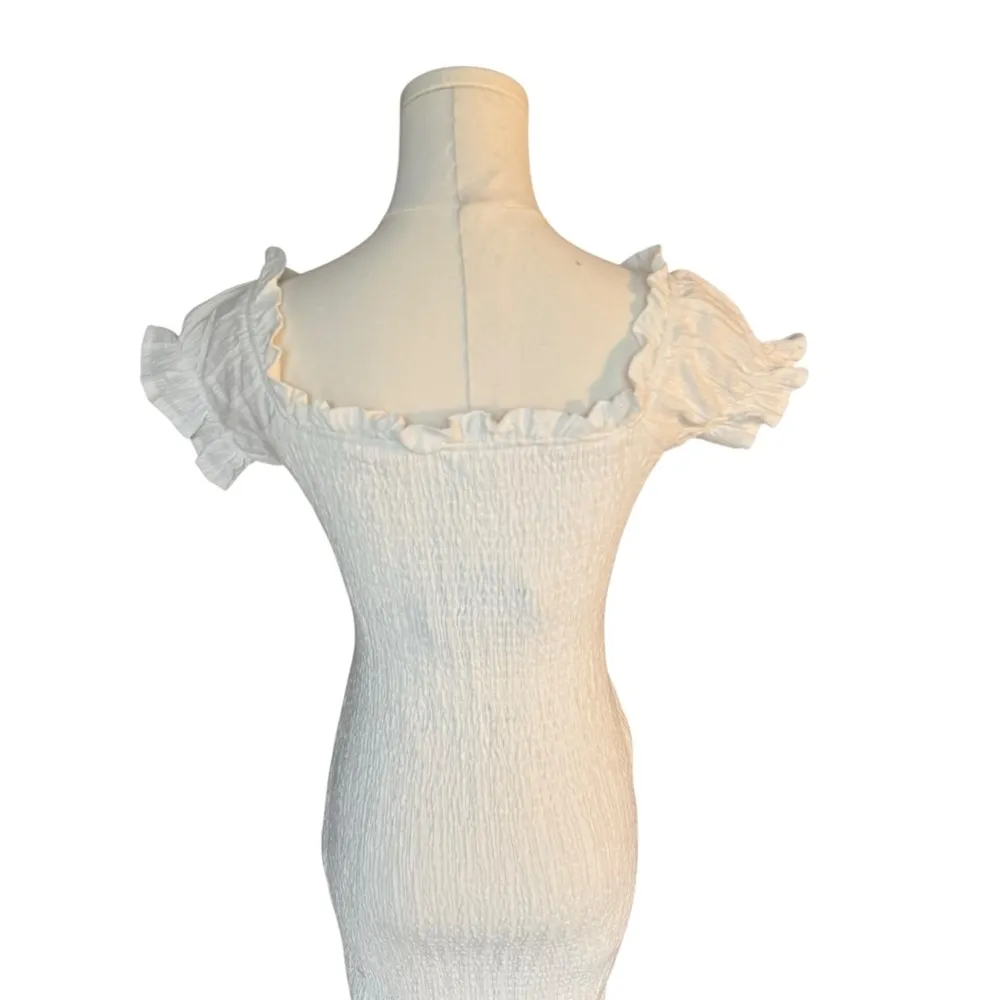 White Fox Boutique - NWT Force of Nature Mini Dress White Sz XS - Image 5