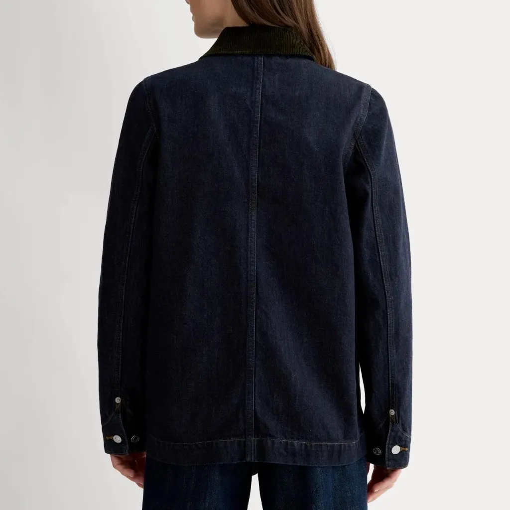 Everlane The Ranch Jacket in Midnight Indigo, Size X-Small - Image 4