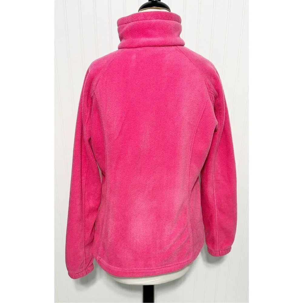 Columbia Women's Sawyer Rapids 2.0 Fleece Jacket Full Zip French Rose Pink Large - Image 8