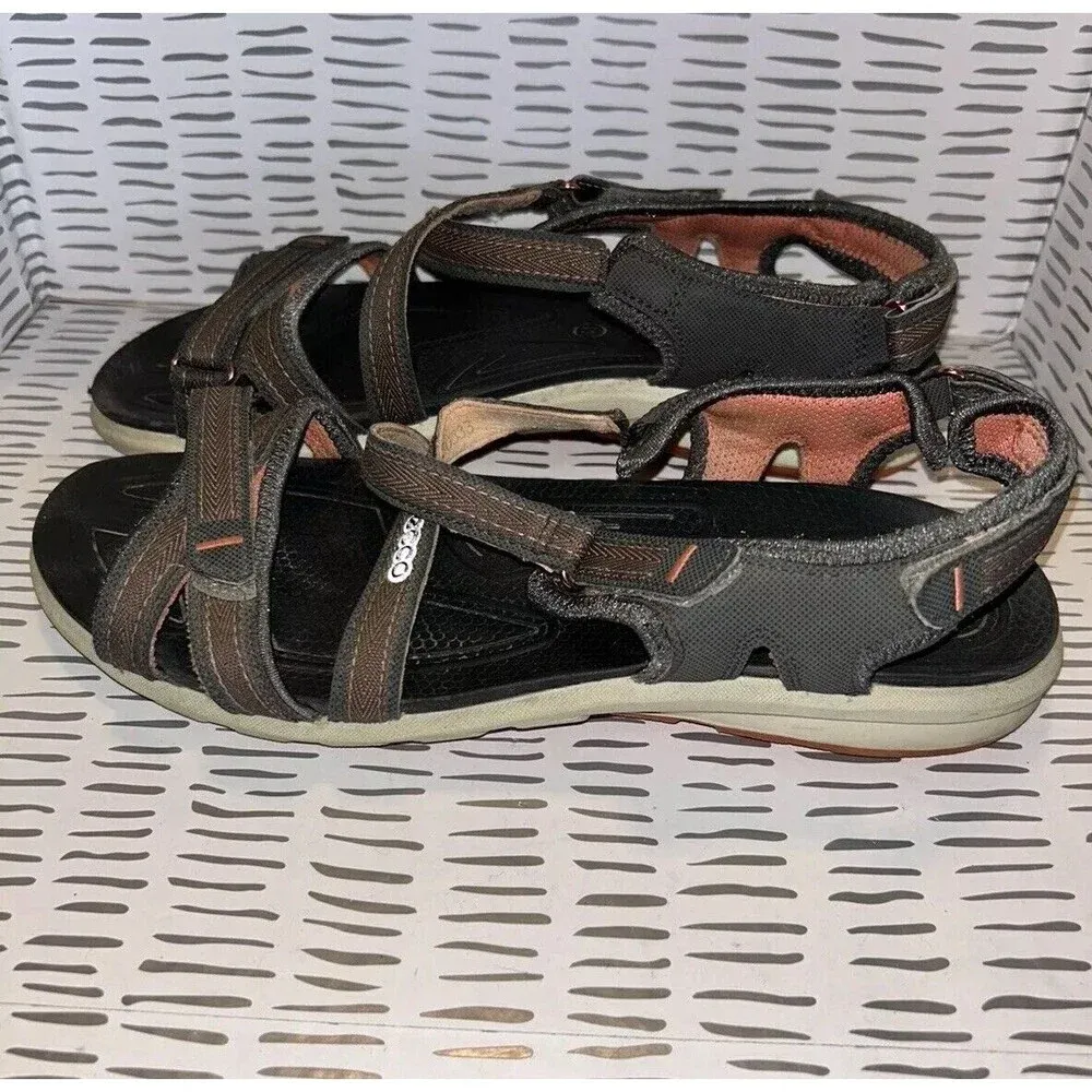 Ecco Powered‎ By Receptor Technology Hiking Outdoor Brown Sandals EU 41 - Image 2