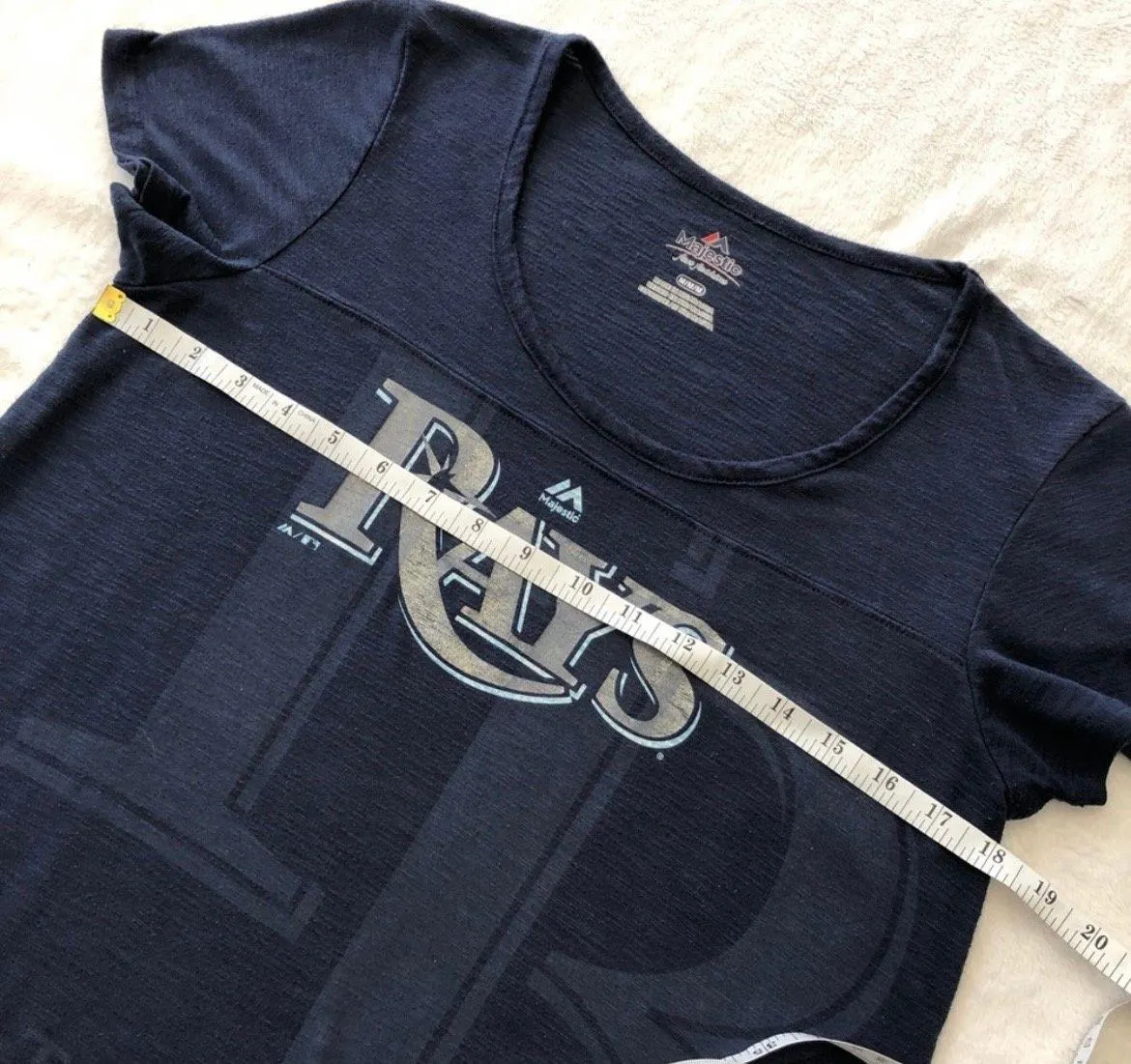 MLB Tampa Bay Rays Women’s T shirt top size M - Image 2