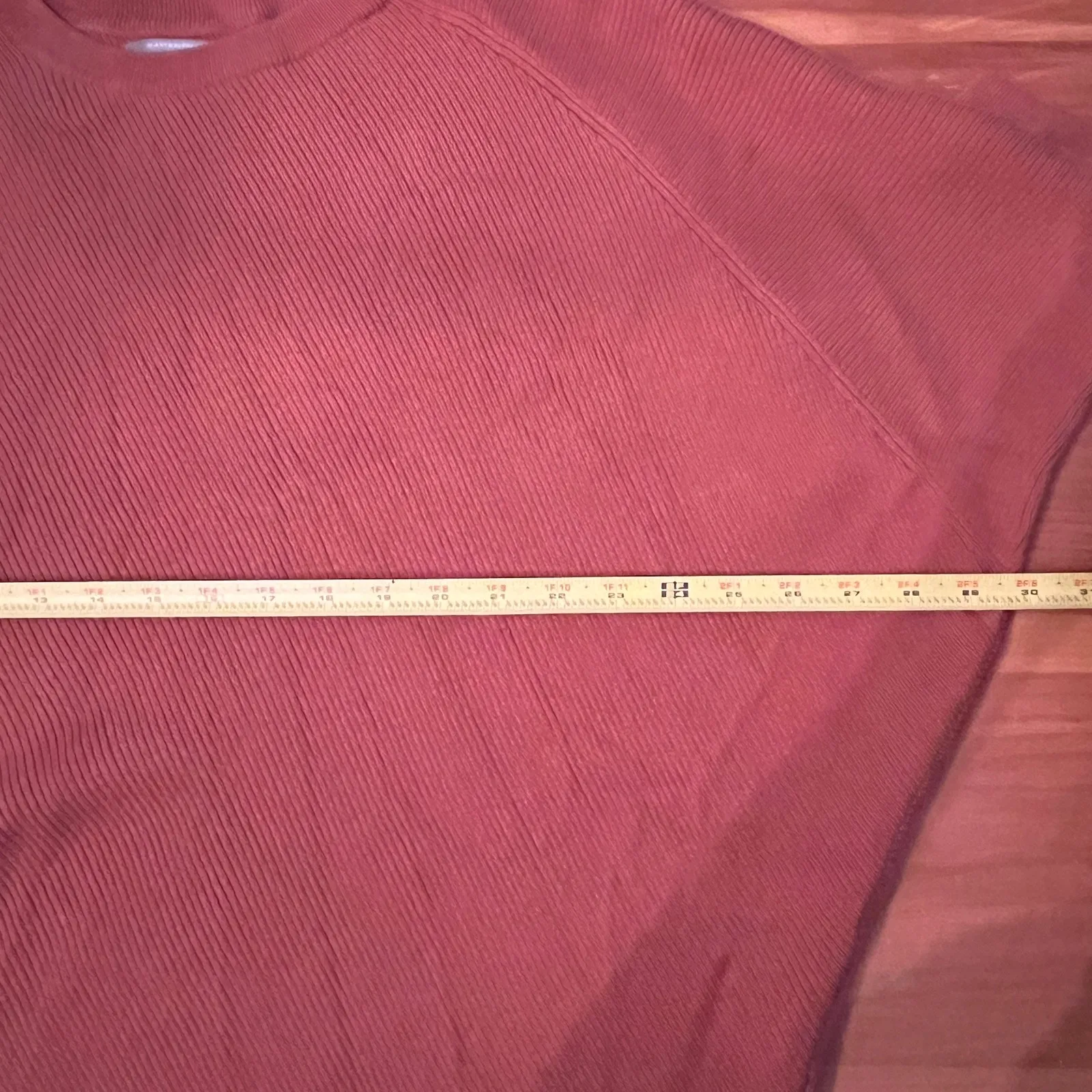 Anthropologie Vanessa Ribbed Knit Poncho Sweater Women Honey XS NWT - Image 8