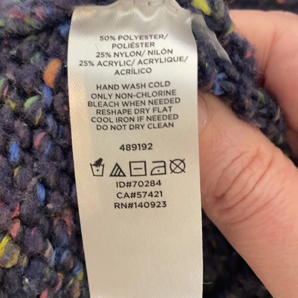 Lou & Grey Nubby Confetti Sweater Medium - Image 5