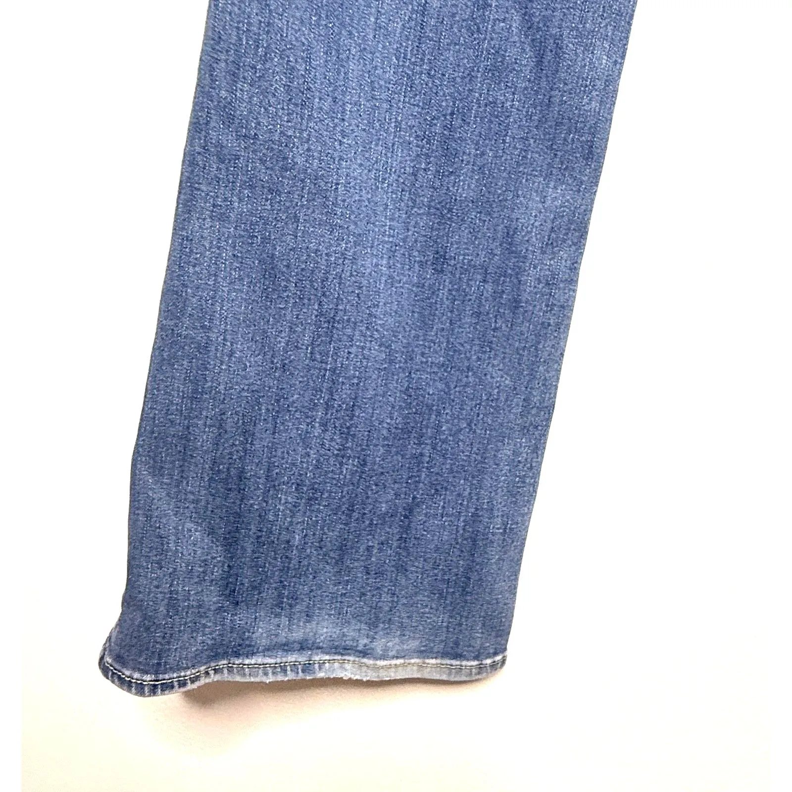 American Eagle 360 Super Stretch Denim Cotton Blend Bootcut Blue Jeans Pants 4L - Image 7