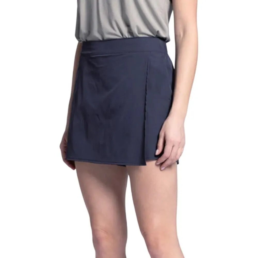 Thread & Supply Reeves Skort in Charcoal Blue, Size S​ Blue - Image 2