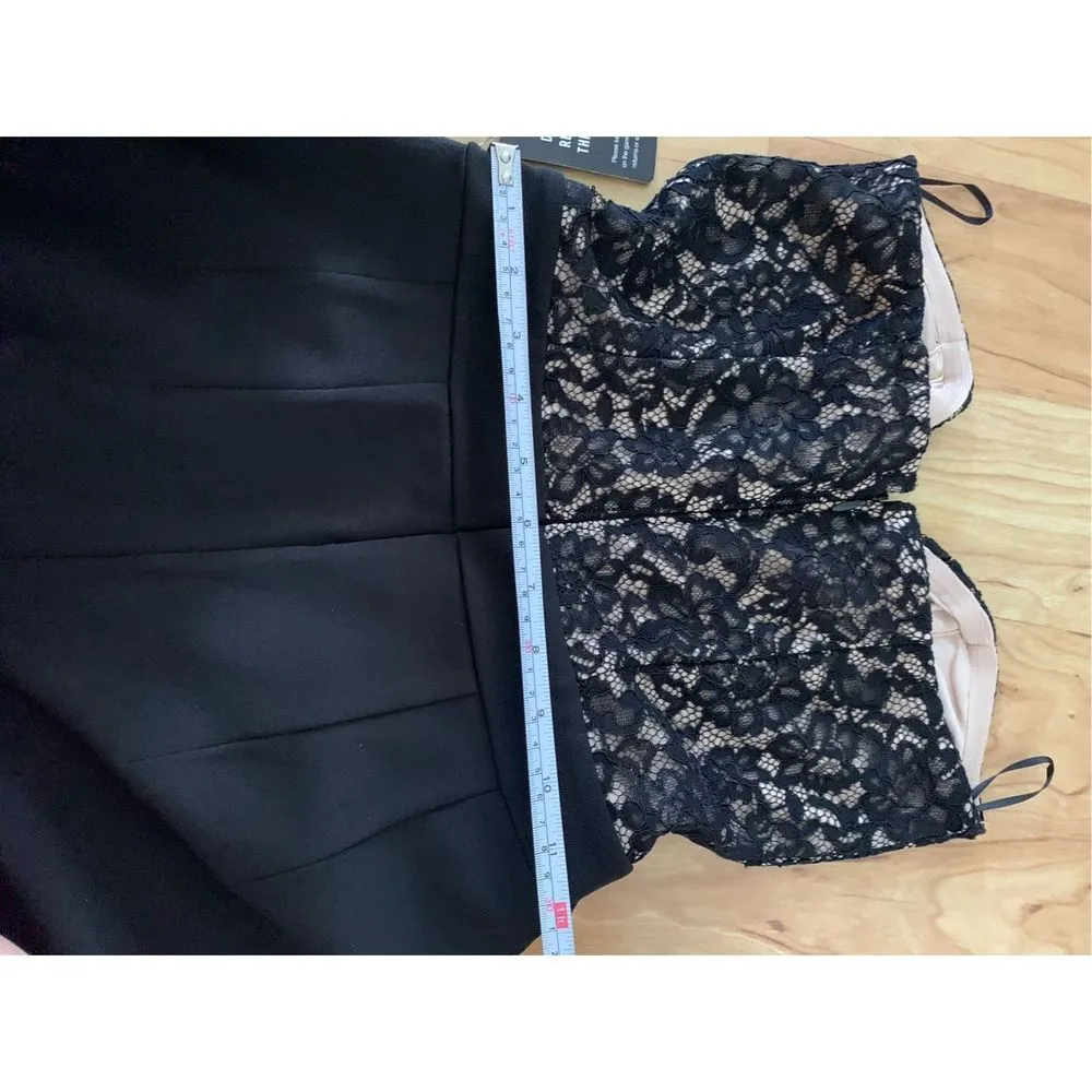 lace black romper size 2 long pant suit - Image 28