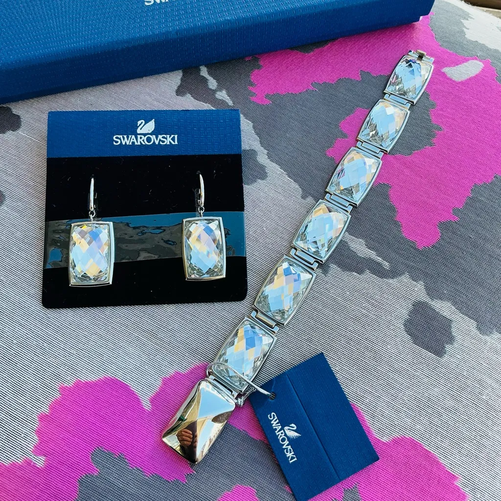Authentic Swarovski Jewelry Set🌟BEAUTIFUL 💗 - Image 2