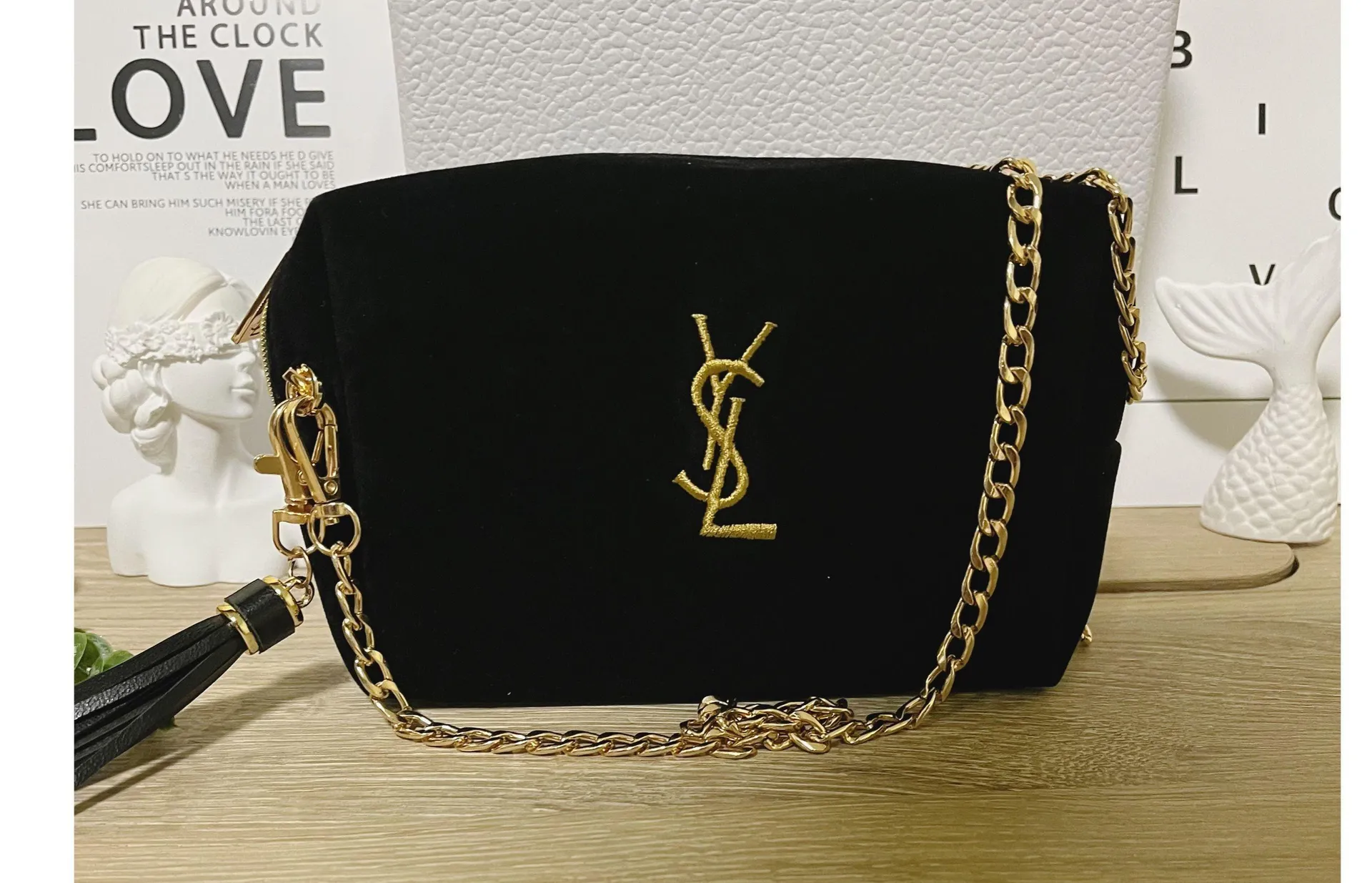 cosmetic Bag Pouch clutch Crossbody Bag - Image 5