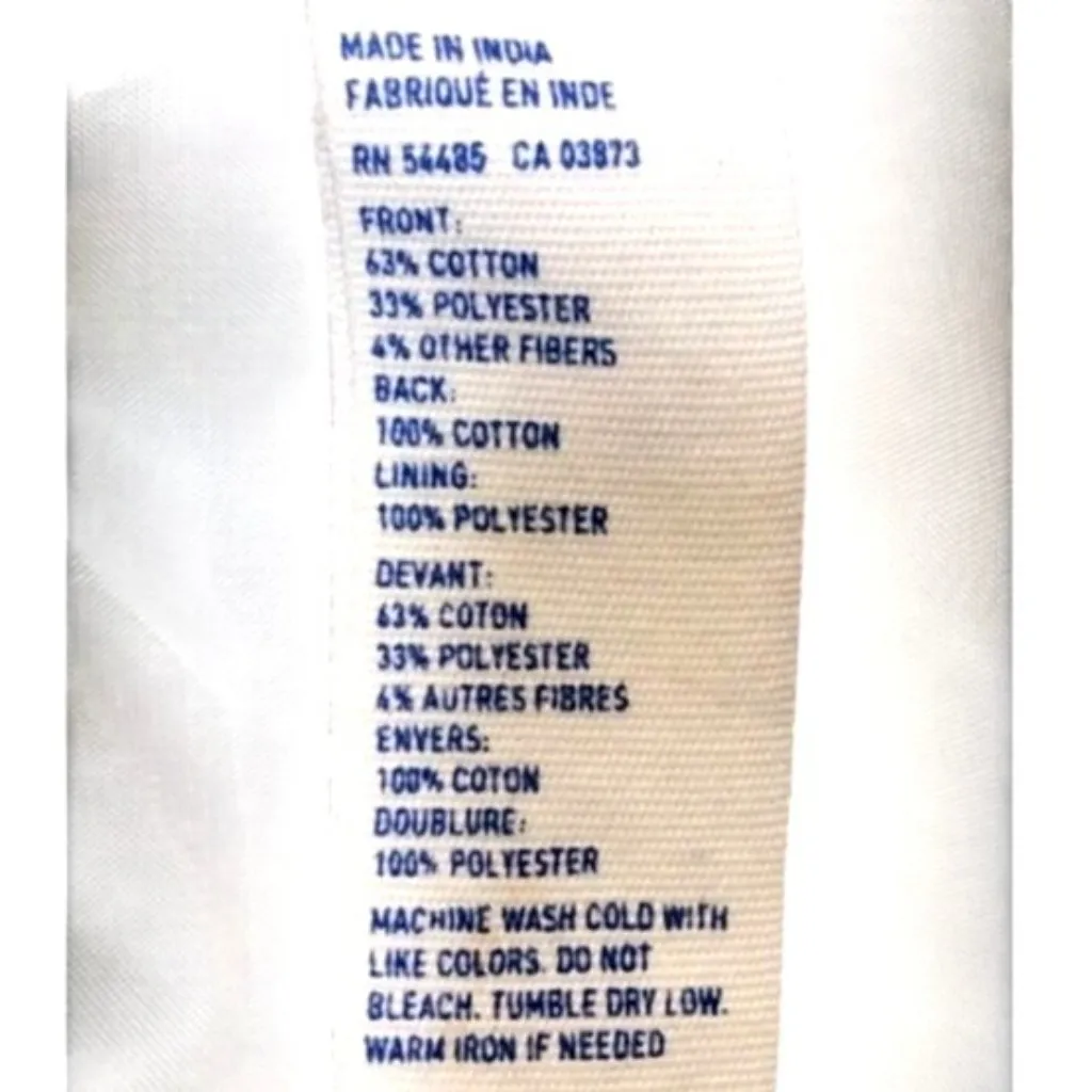 American Eagle Southwestern Blanket Canvas Crop Moto Jacket S Festival Tribal Pink - Image 12