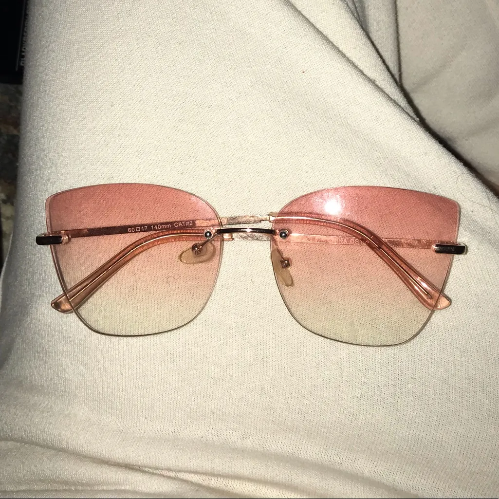 🧡Pink ombré sunglasses Pink - Image 3