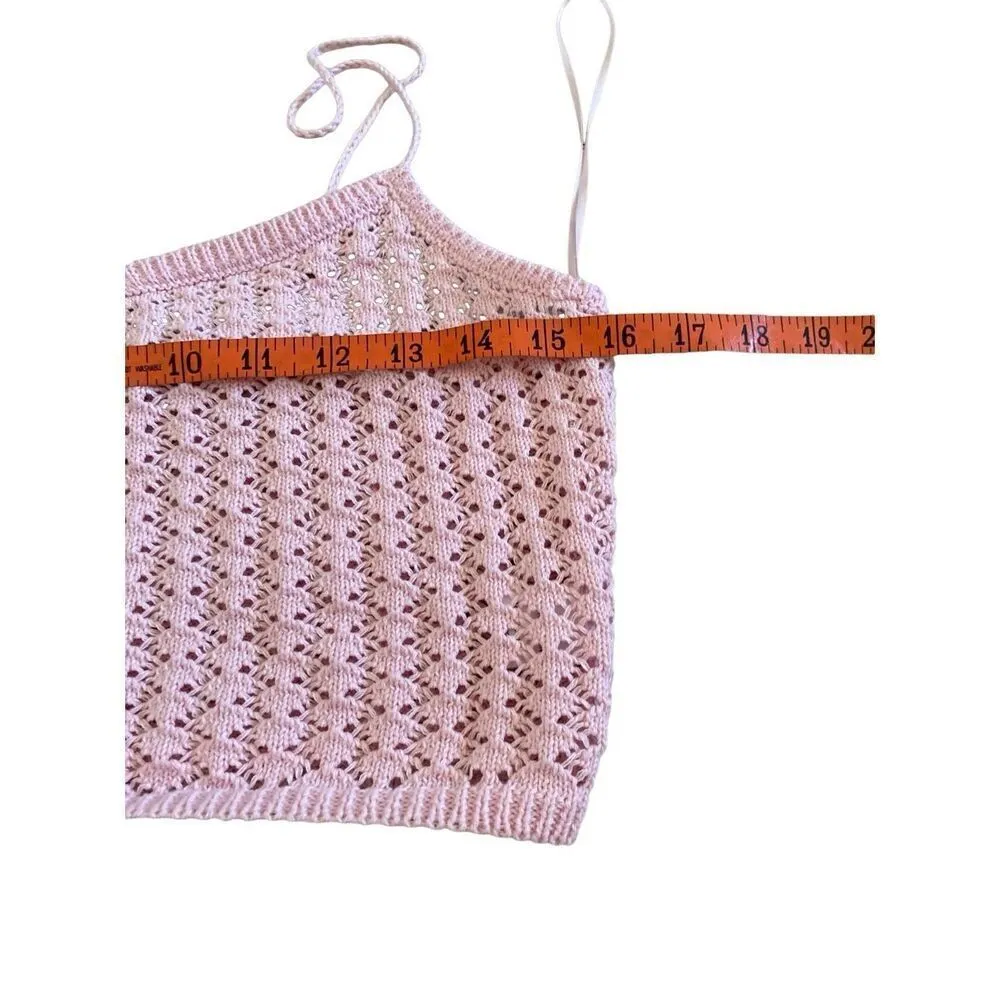 Knit Tank Top Crochet Tank Top Coquette Fairy - Image 8