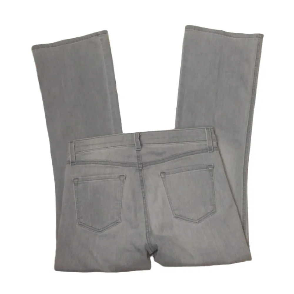 J BRAND Zion 3 Button Capri Gray Jeans Size 26 - Image 5