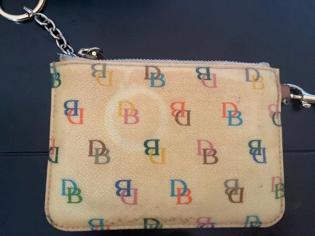 Dooney & Bourke Wristlet Keychain Wallet Vintage - Image 3