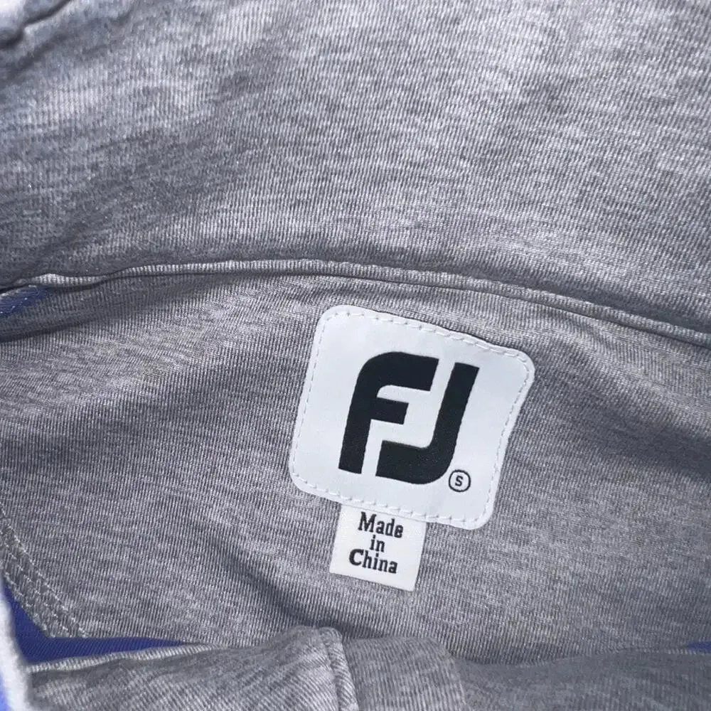 FootJoy‎ Women's Half-Zip Golf Pullover Jacket Blue Size Small Long Sleeve - Image 2