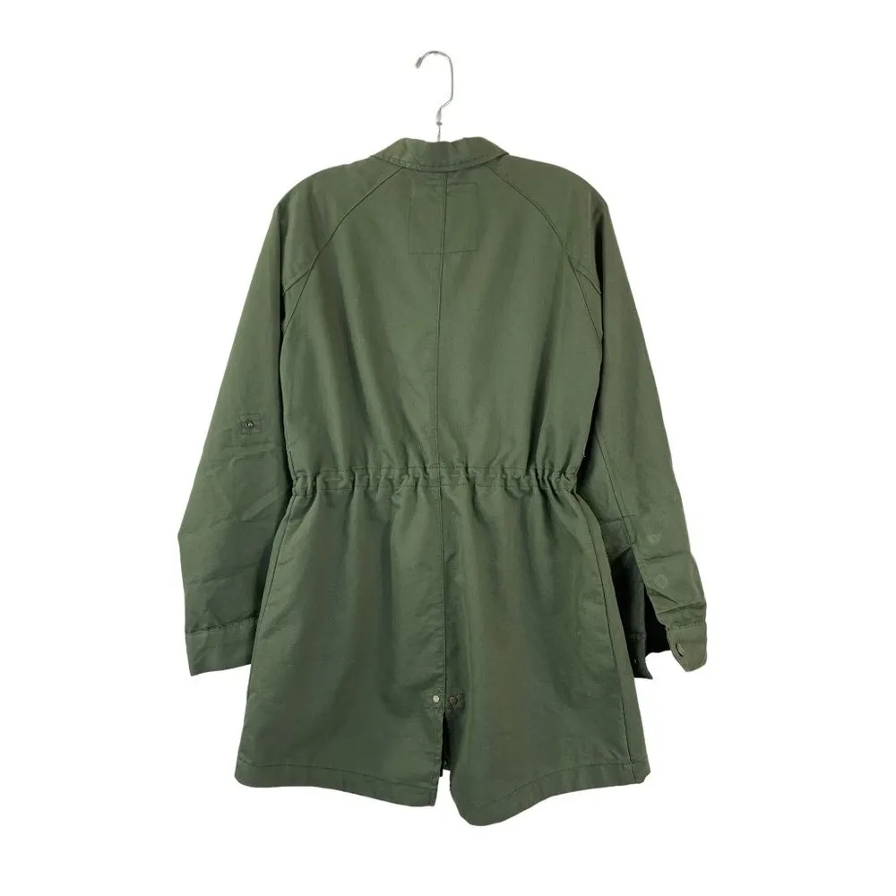A New Day Women's Olive Medium Length Jacket - Image 2