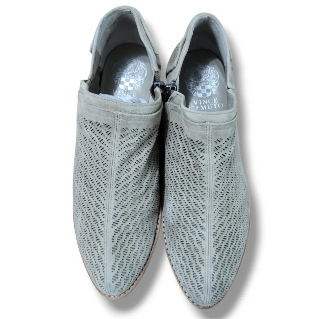 Vince Camuto Shoes Size 8.5 W Women's Vince Camuto Clorieea Shoes Booties Suede Boots Women's Shoes - Image 4