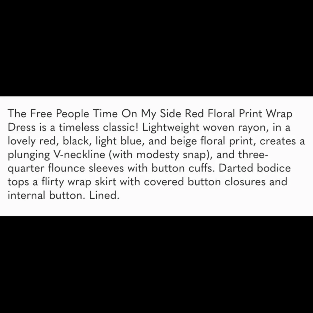 Free People Time On My Side Red Floral Mini Dress Y2K - Image 8