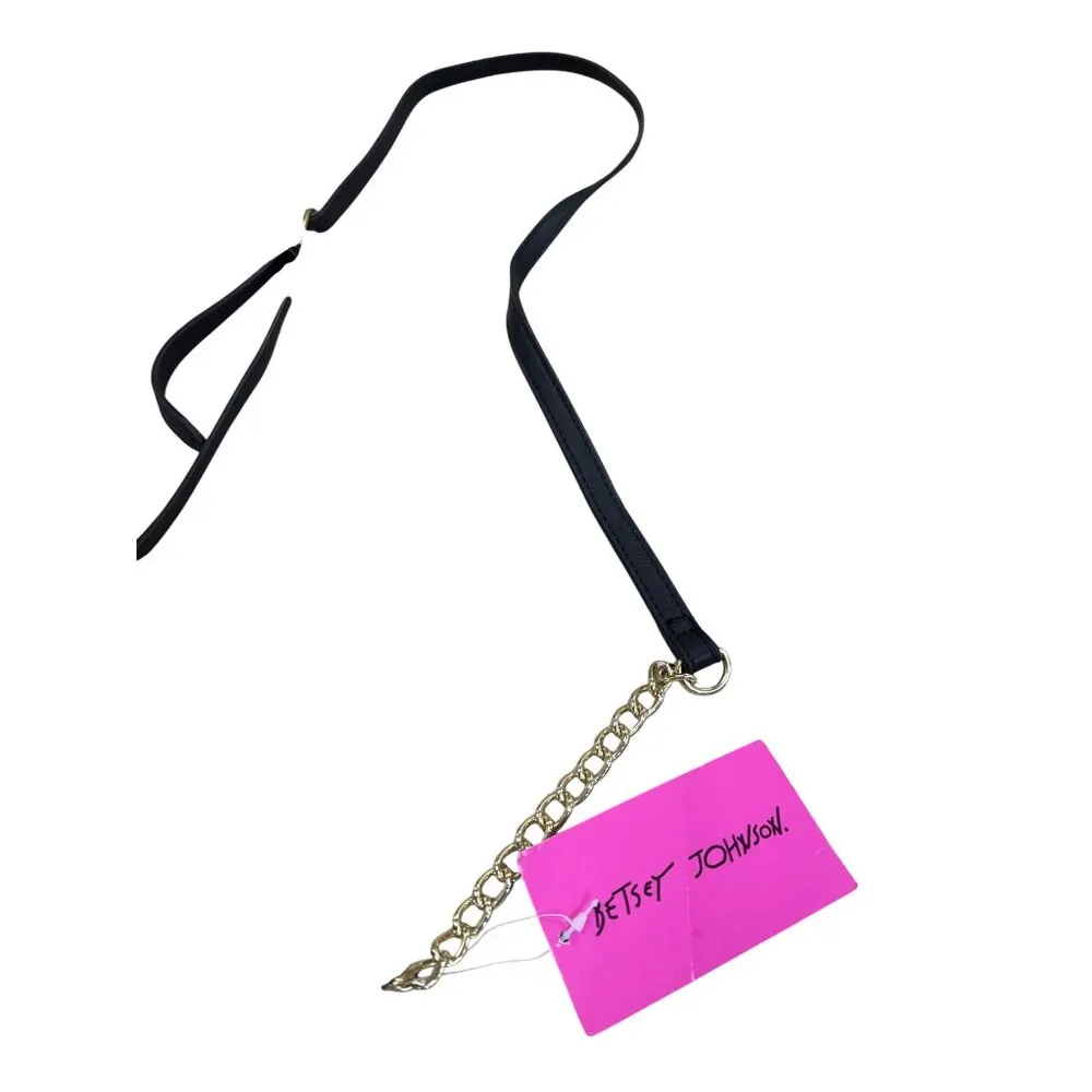 Betsey Johnson Floral Snakeskin Crossbody Clutch Purse SKU 7809 - Image 5