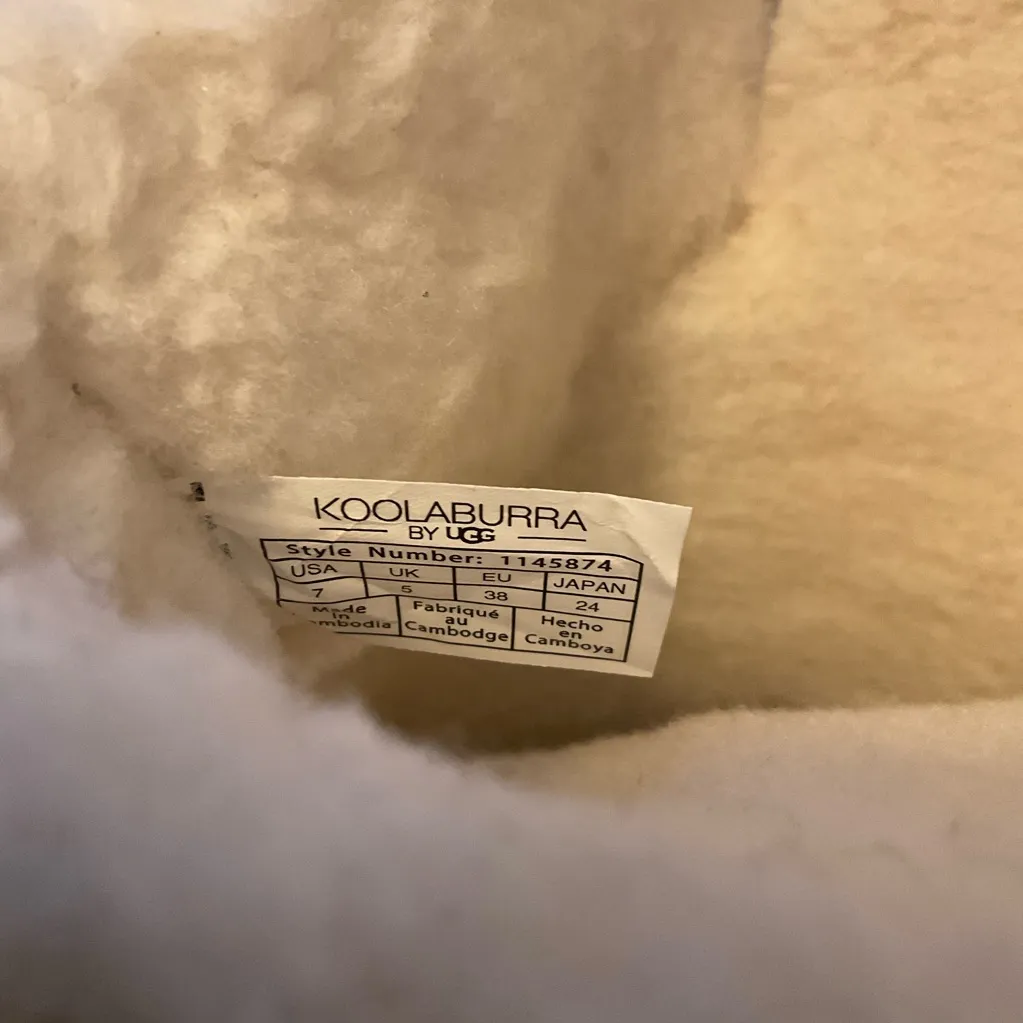 Koolaburra by UGG Kelissa Tall Women boots Size 7 Tan - Image 6