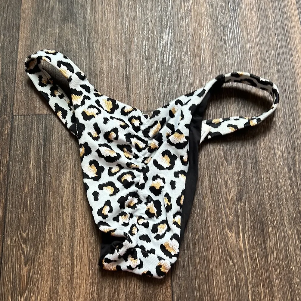 Blue Life Scrunched Skimpy Bottom in Snow Leopard - Image 3