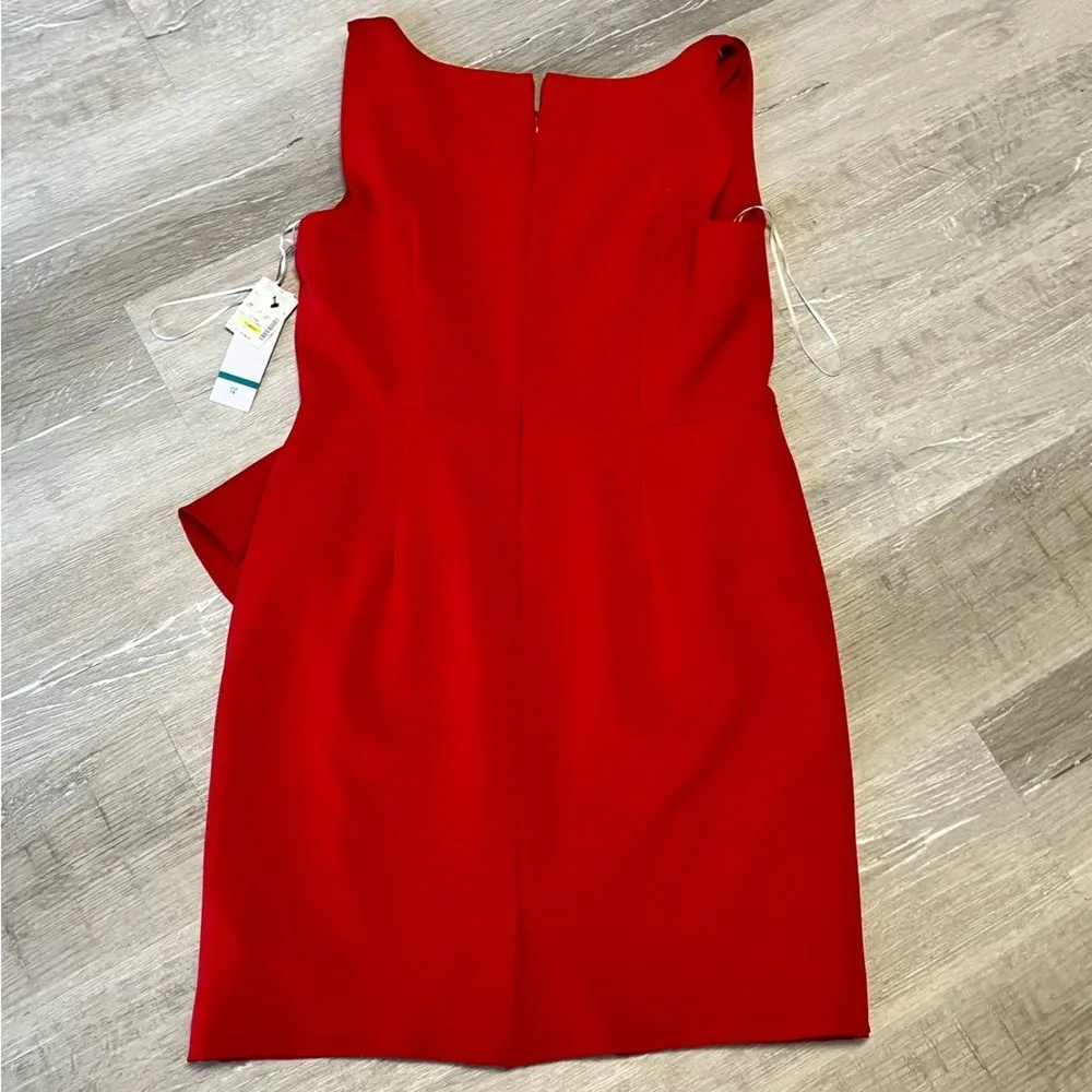 NWT! Chetta B Red Sheath Dress Size: 16 - Image 2