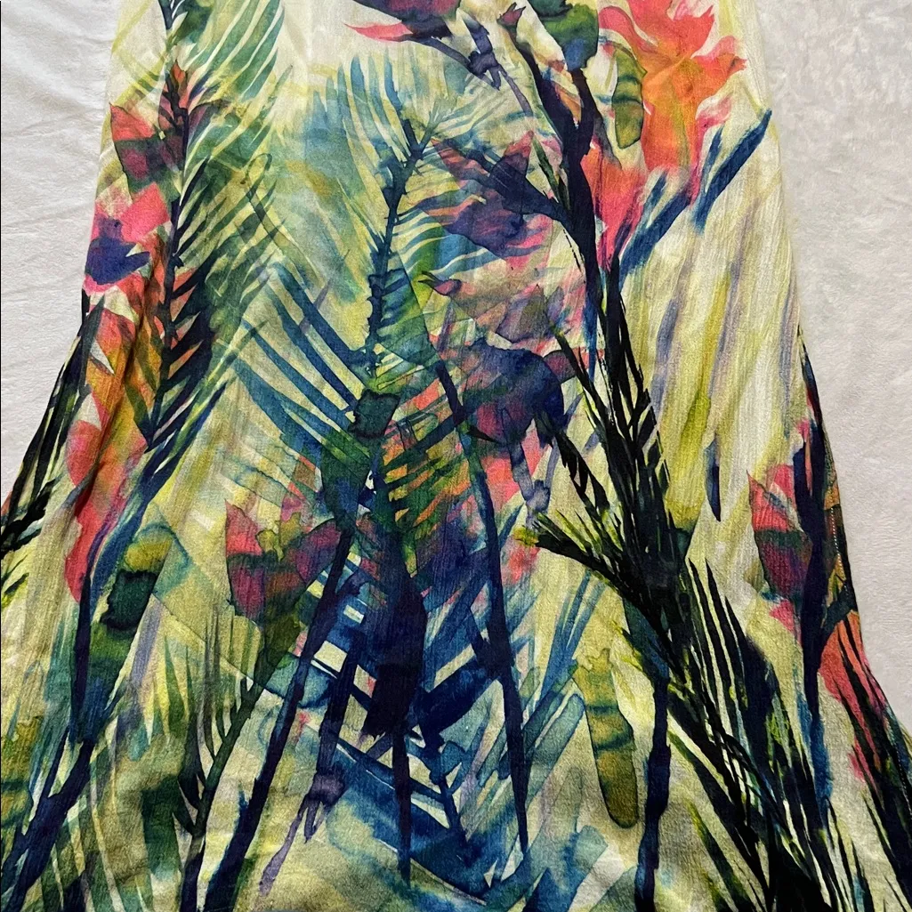 Anthropologie mermaid water garden beach dress - Image 11