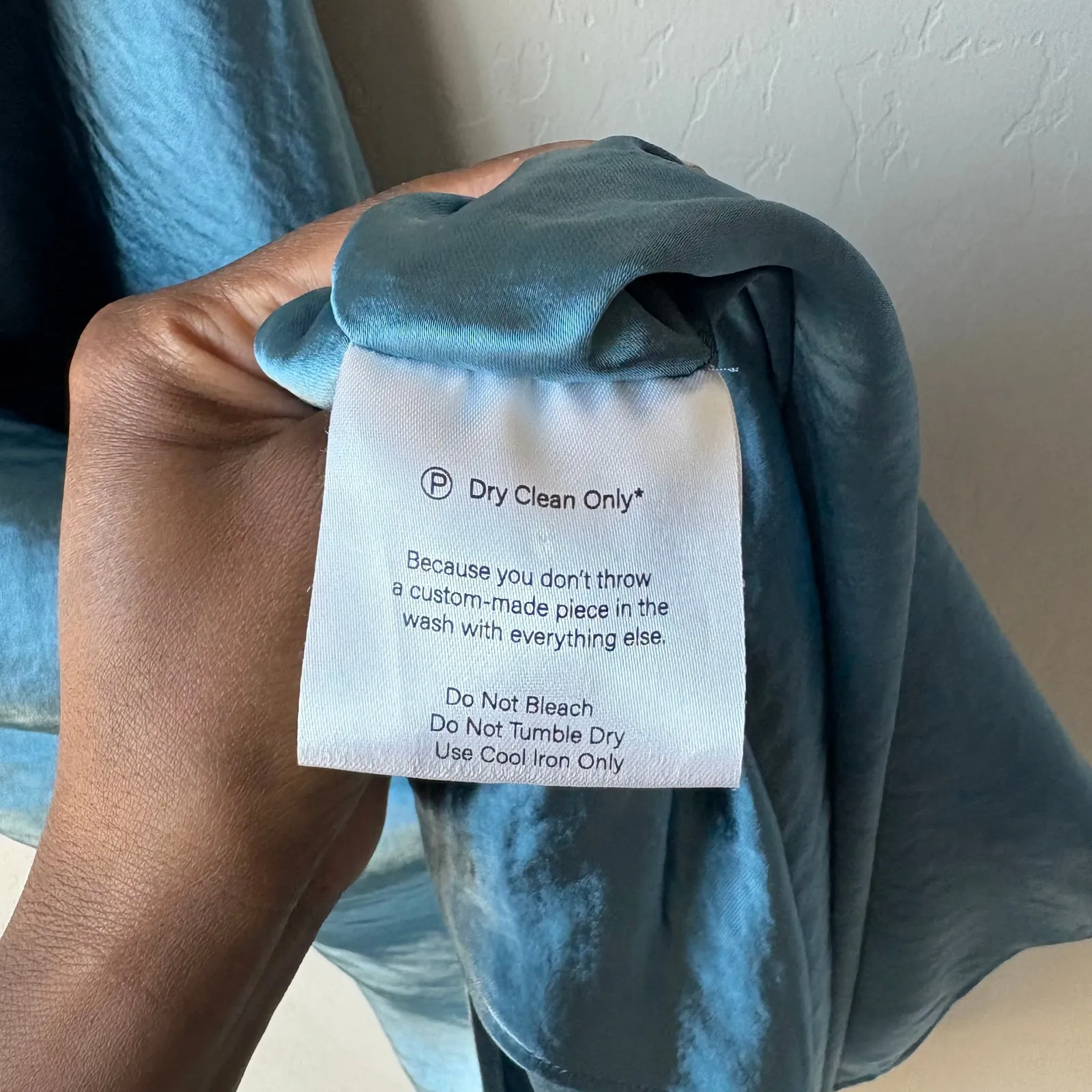 NEW Fame and Partners Carmen‎ Blue Satin Cowl Neck Sleeveless Midi Dress 4 - Image 11