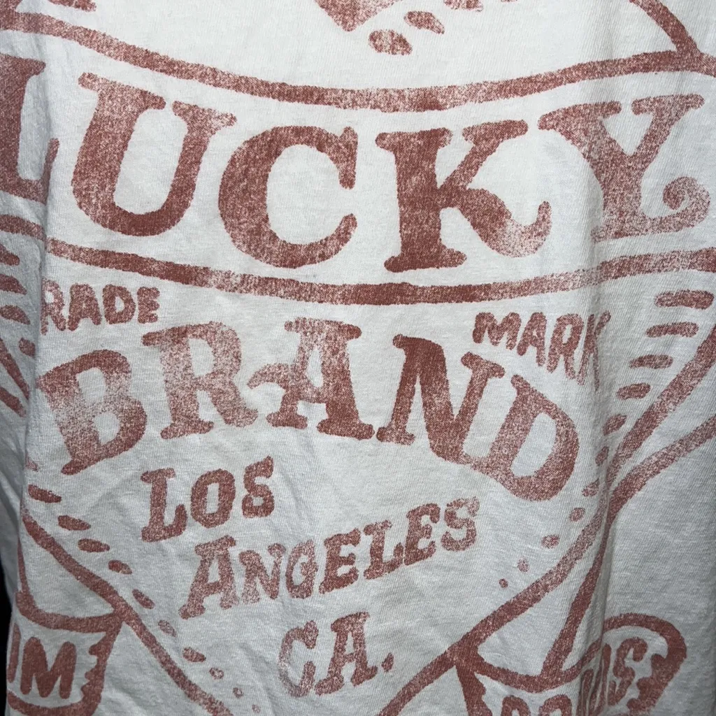 Lucky Brand🦎Lucky Hearts Boyfriend Tee🌵 - Image 5