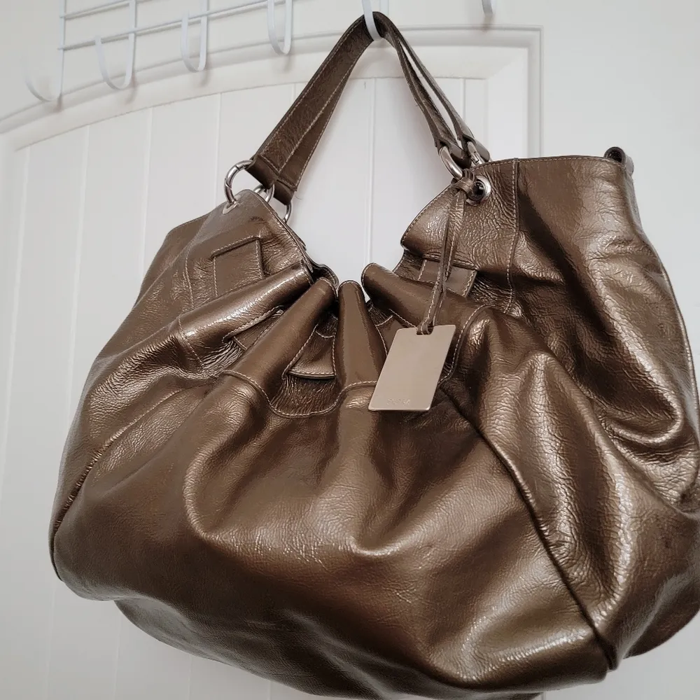 Furla Metallic Brown Women's Bag - Image 2