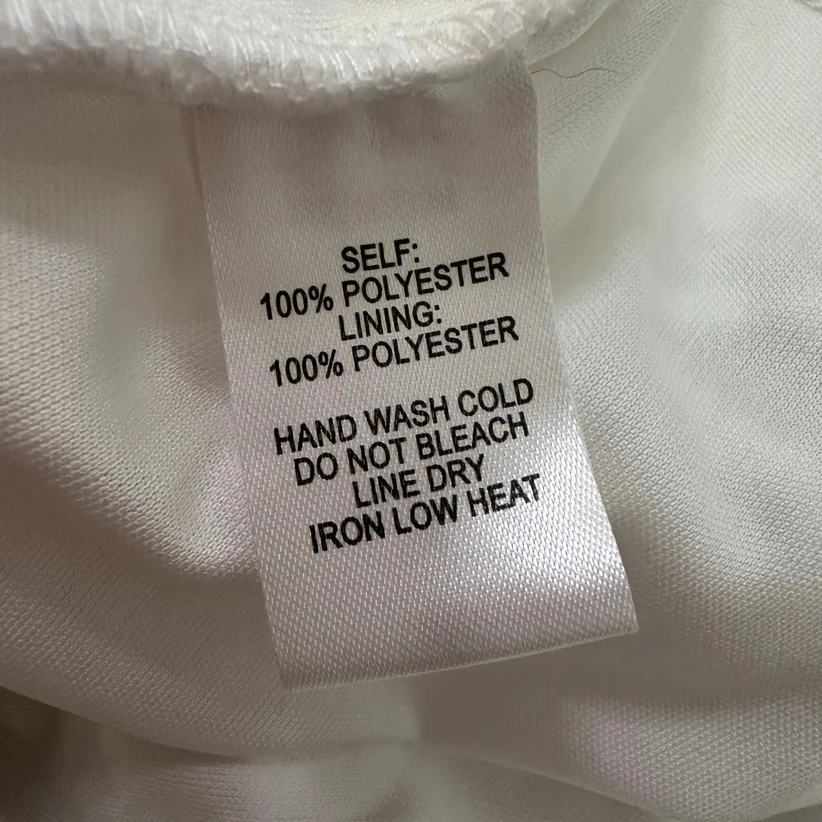 Lulus Love Poem white floral lace sleeveless mini dress size S - Image 7