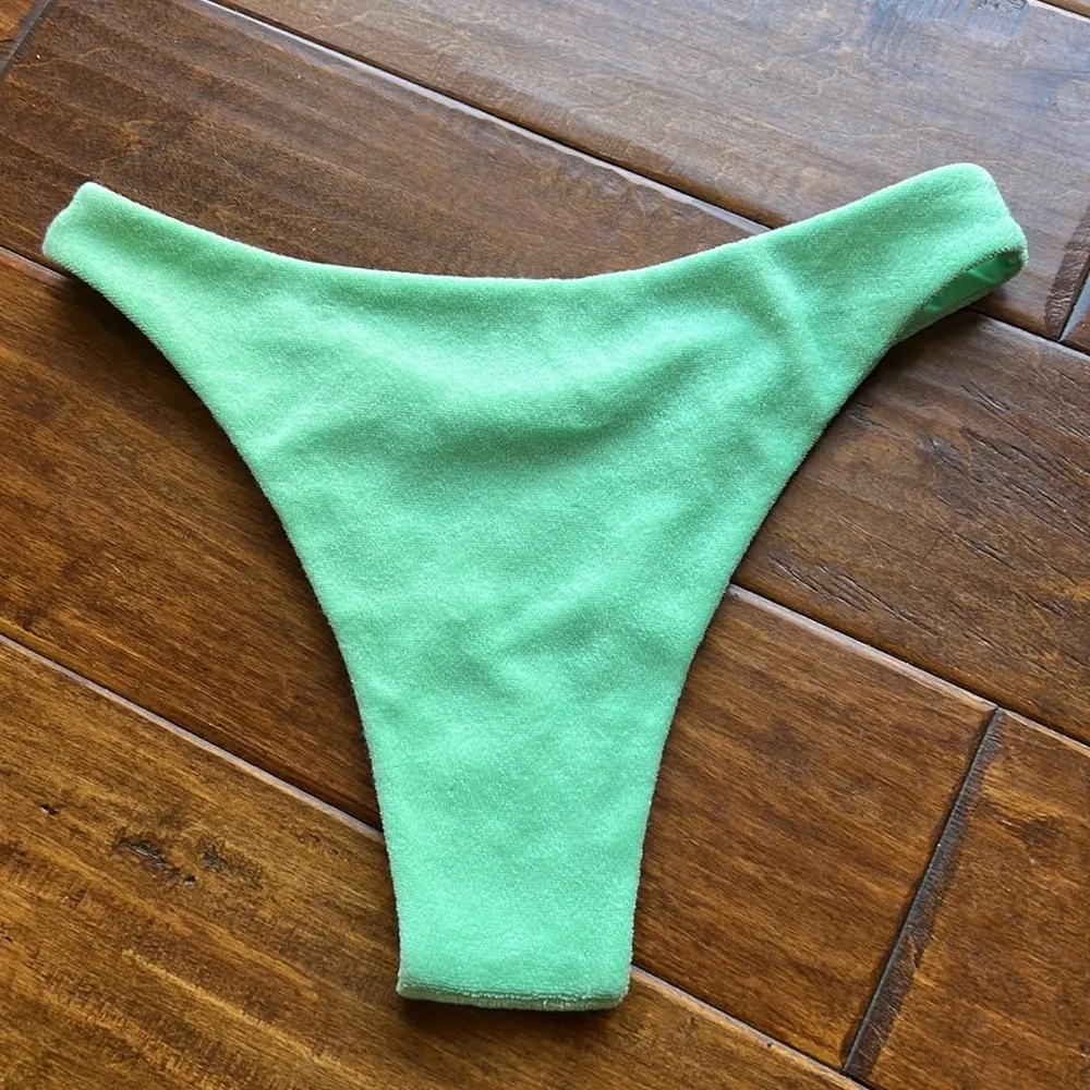 Wave Babe  Green Bikini Bottom - Image 2