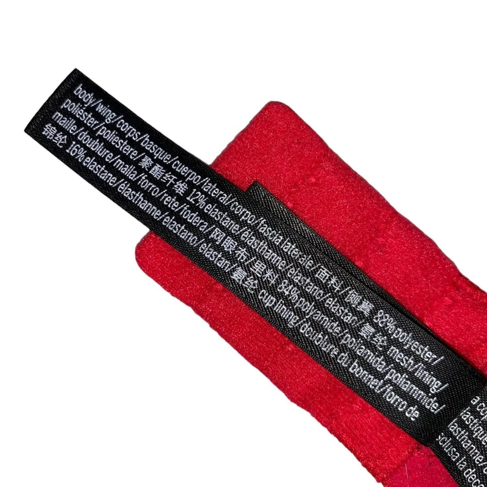 PINK Victorias Secret Womens Sports Bra Ultimate Lightly Lined Red Large - Image 13