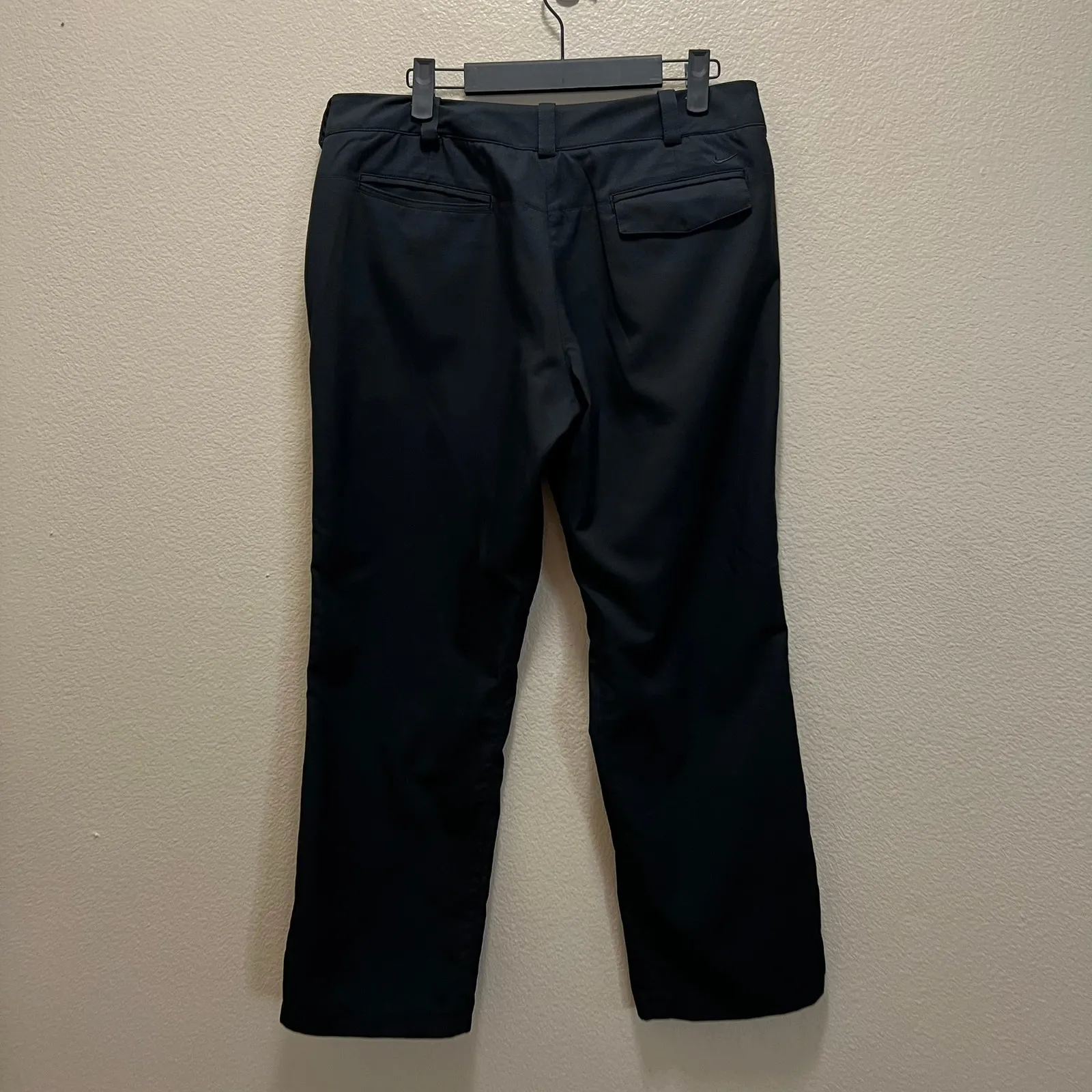 Nike Golf Tour Performance Straight Leg Pants Dri-Fit Black Hi-Rise 8 - Image 3