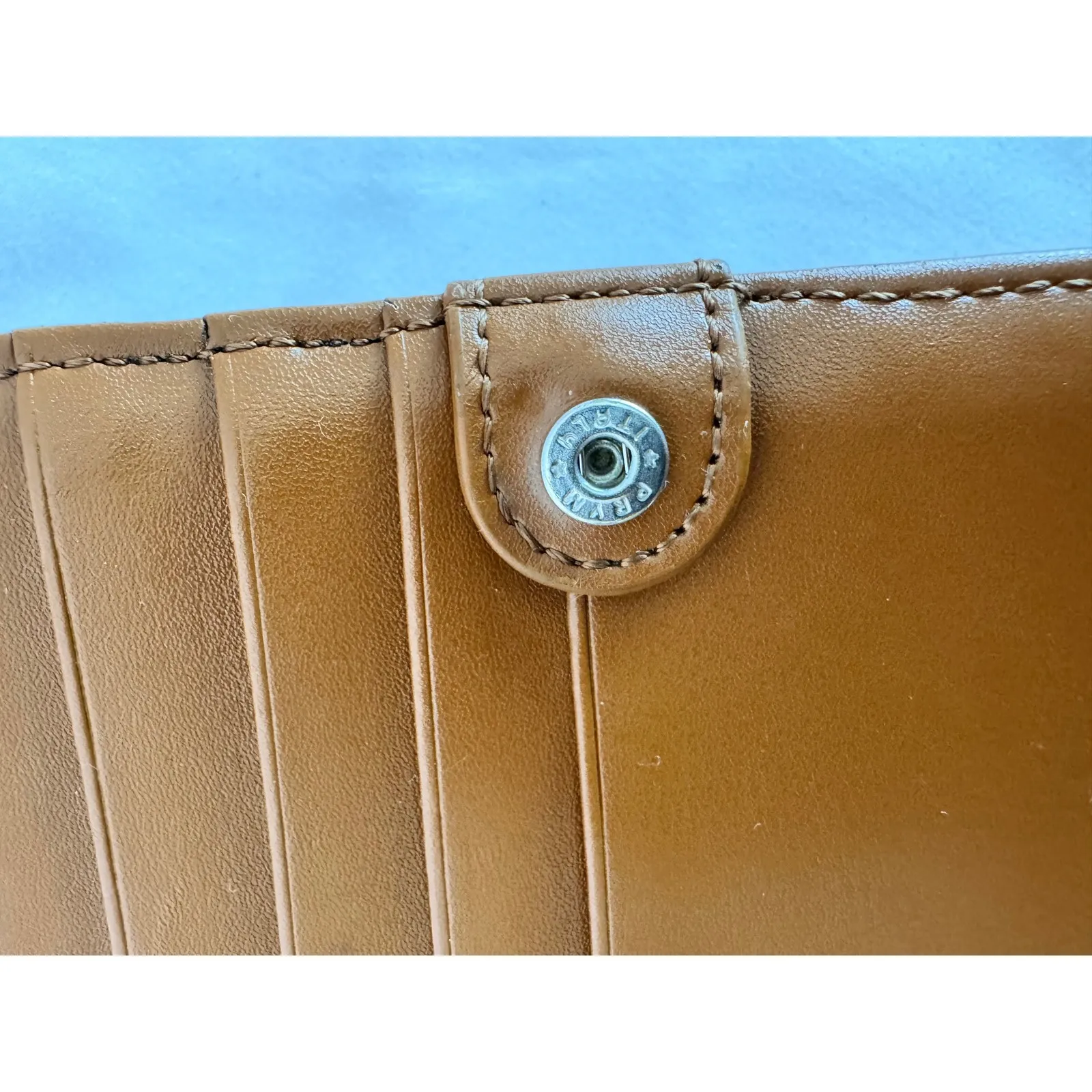 Lauren Ralph Lauren Wallet Clutch Snap Closure Card Holder Beige‎ - Image 7