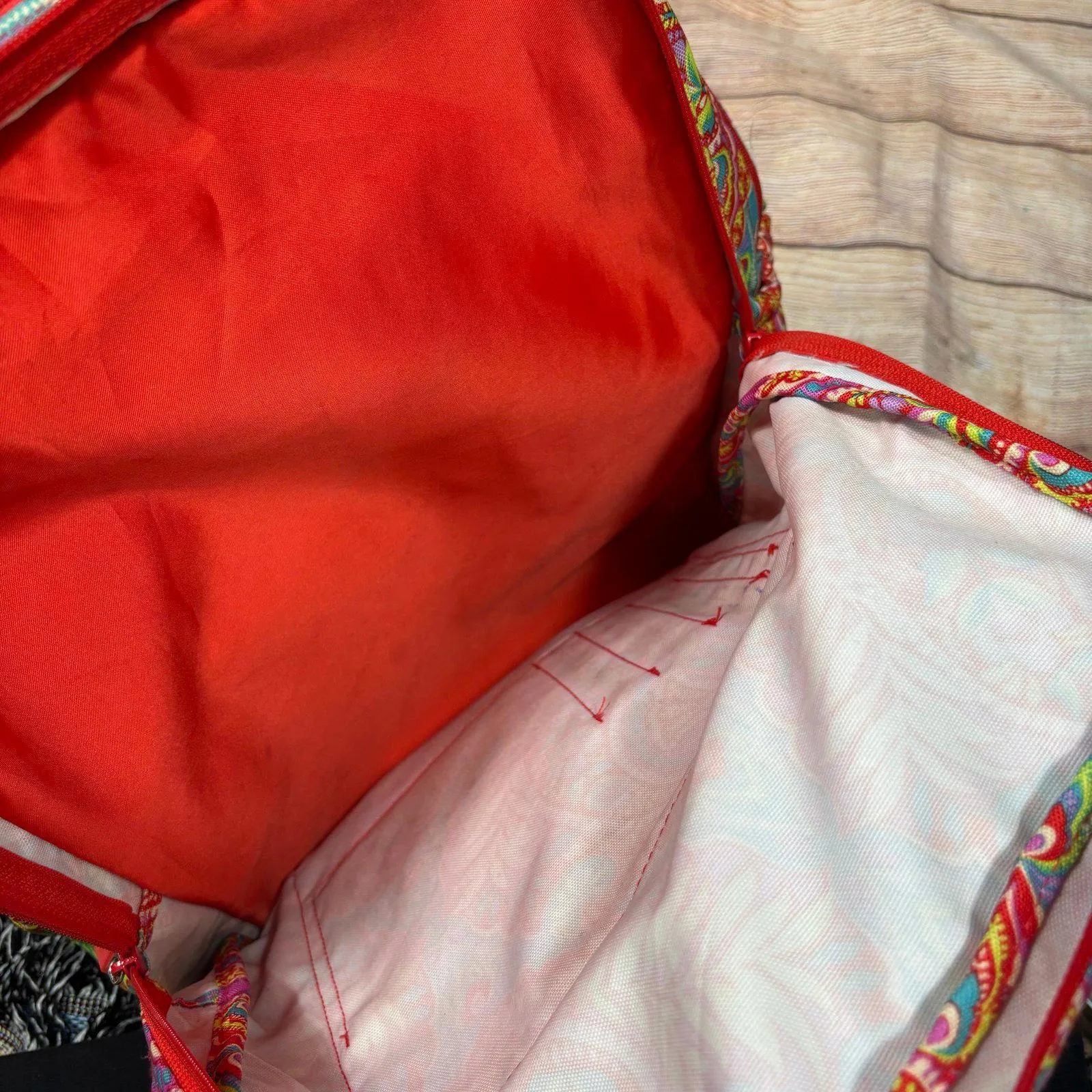 Vera Bradley Paisley Backpack - Image 5