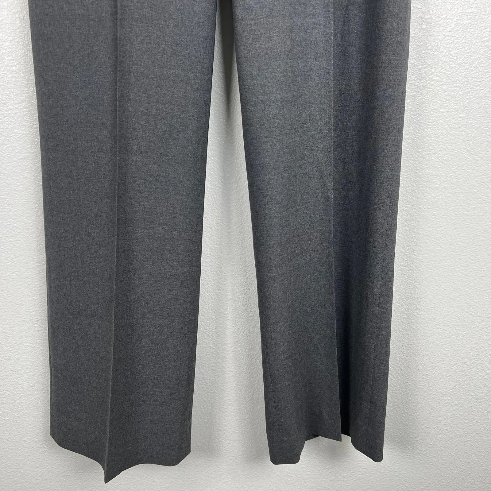 Brooks Brothers Women's Wool Blend Trousers Gray Sz 6 - Image 3