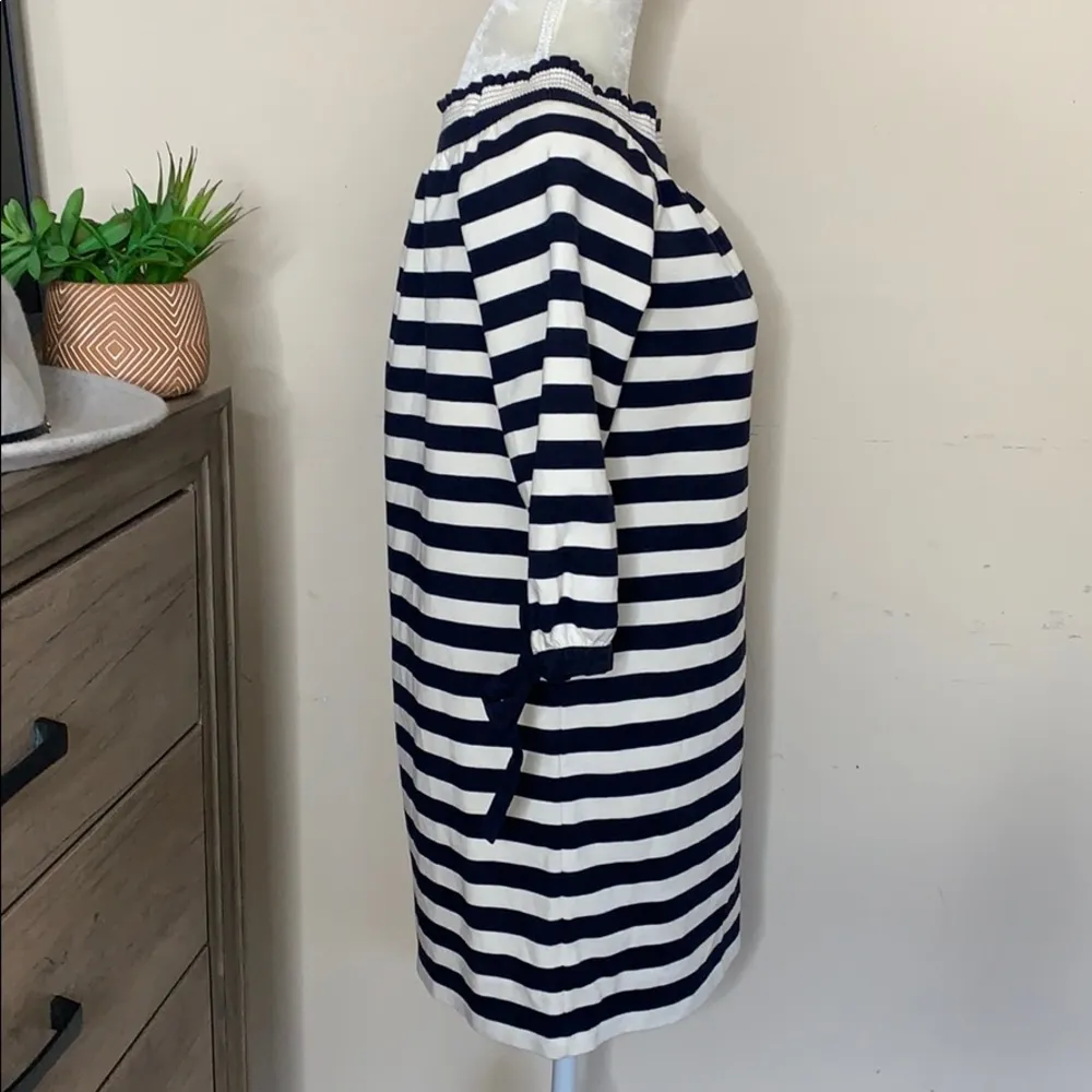 j.crew • striped off shoulder dress - Image 89