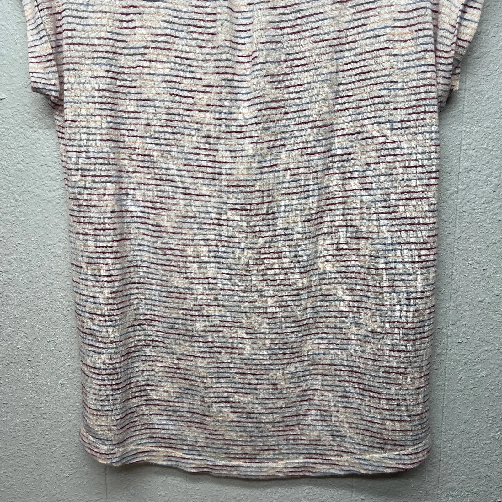 Bobeau Multicolor Lightweight Top Womens Small Everyday Wear Casual Versatile Pink - Image 7