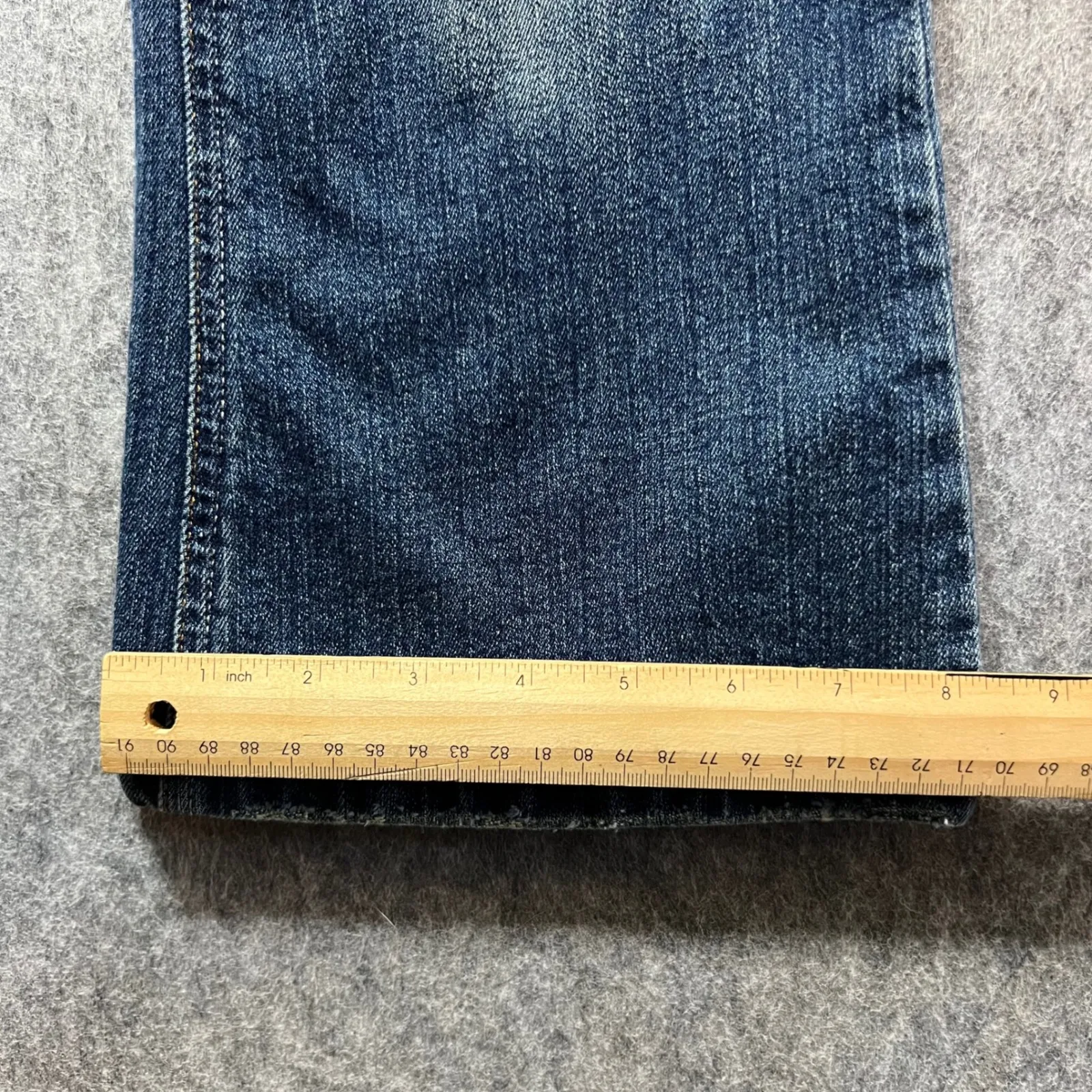 Vintage Y2K No Boundaries Flare‎ Jeans Low Rise Wide Leg Denim Blue Juniors 5 - Image 6