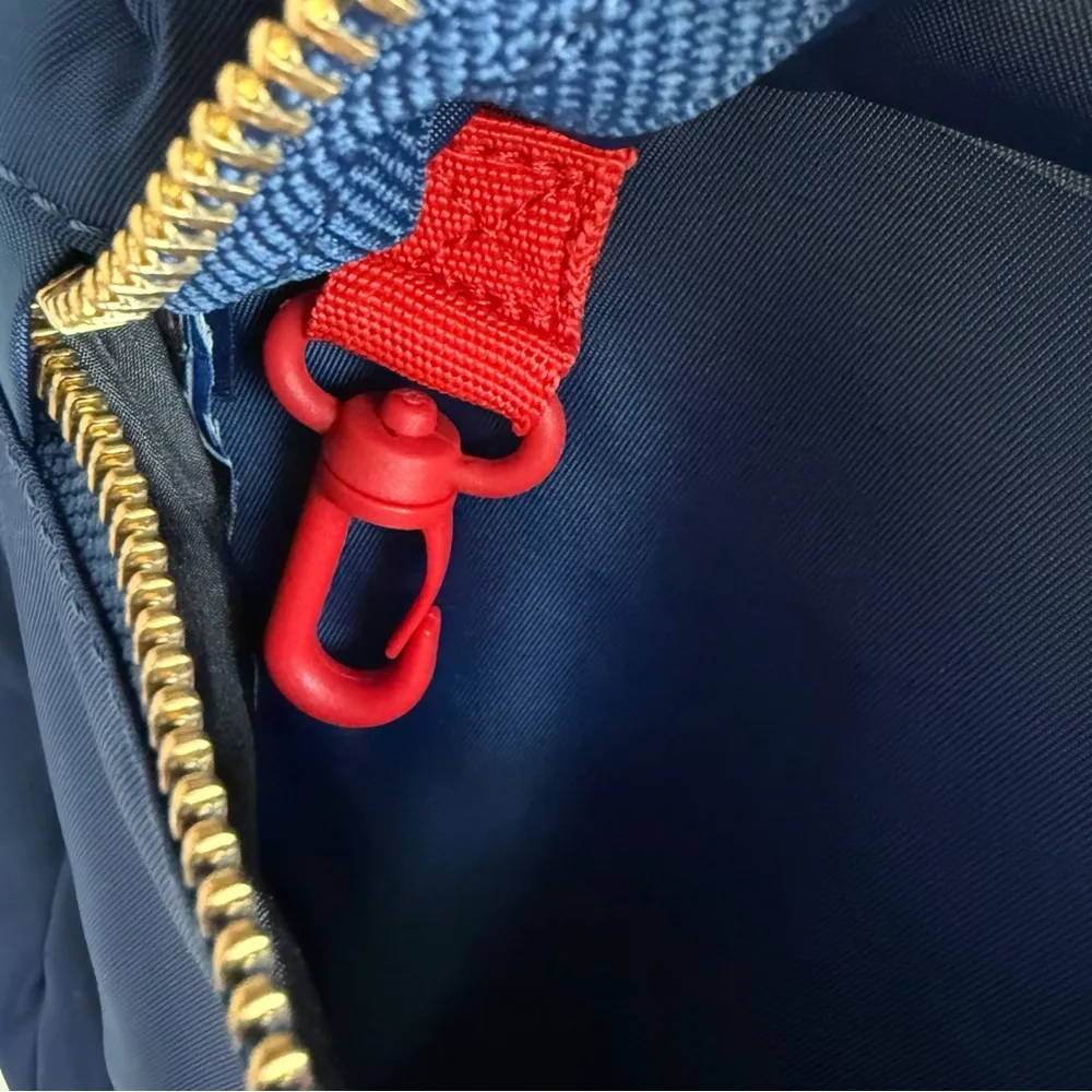 Herschel Supply Co Indiana Pacers Backpack NBA Fan Gear Gift Satin Navy Blue - Image 9
