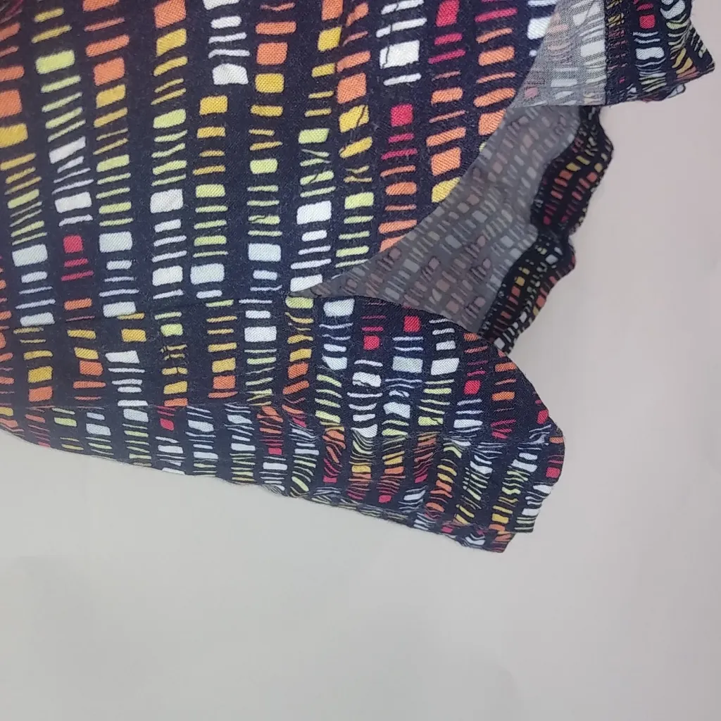 Merona L Rainbow Chicklets Walking Running Golf Pickleball Mini Skirt - Image 7