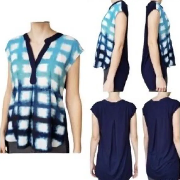 Anthropologie Egress Splitneck Tee by Postmark k - Image 2