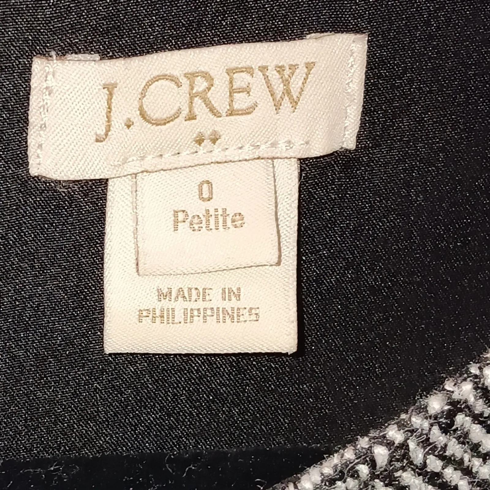 J. Crew Tweed Sheath Dress Size 0P - Image 5