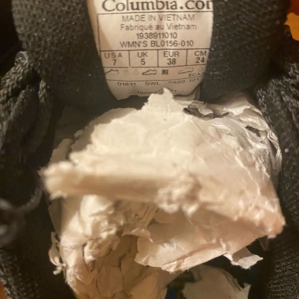 Columbia Trailstorm Waterproof hiking walking shoes Women’s Sz7 NWT Outdoor - Image 4