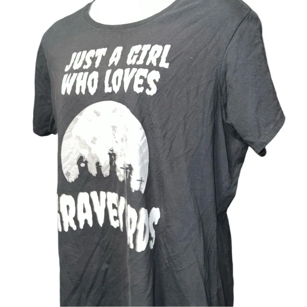 Black Halloween/goth tee Size 3X - Image 3