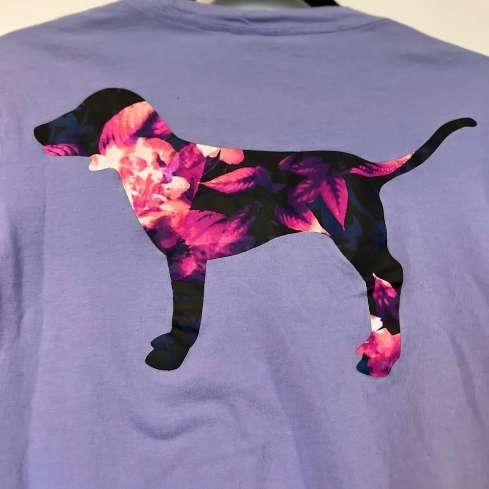 Victoria’s Secret Pink Multicolor Dog Size Extra Small T-Shirt - Image 7