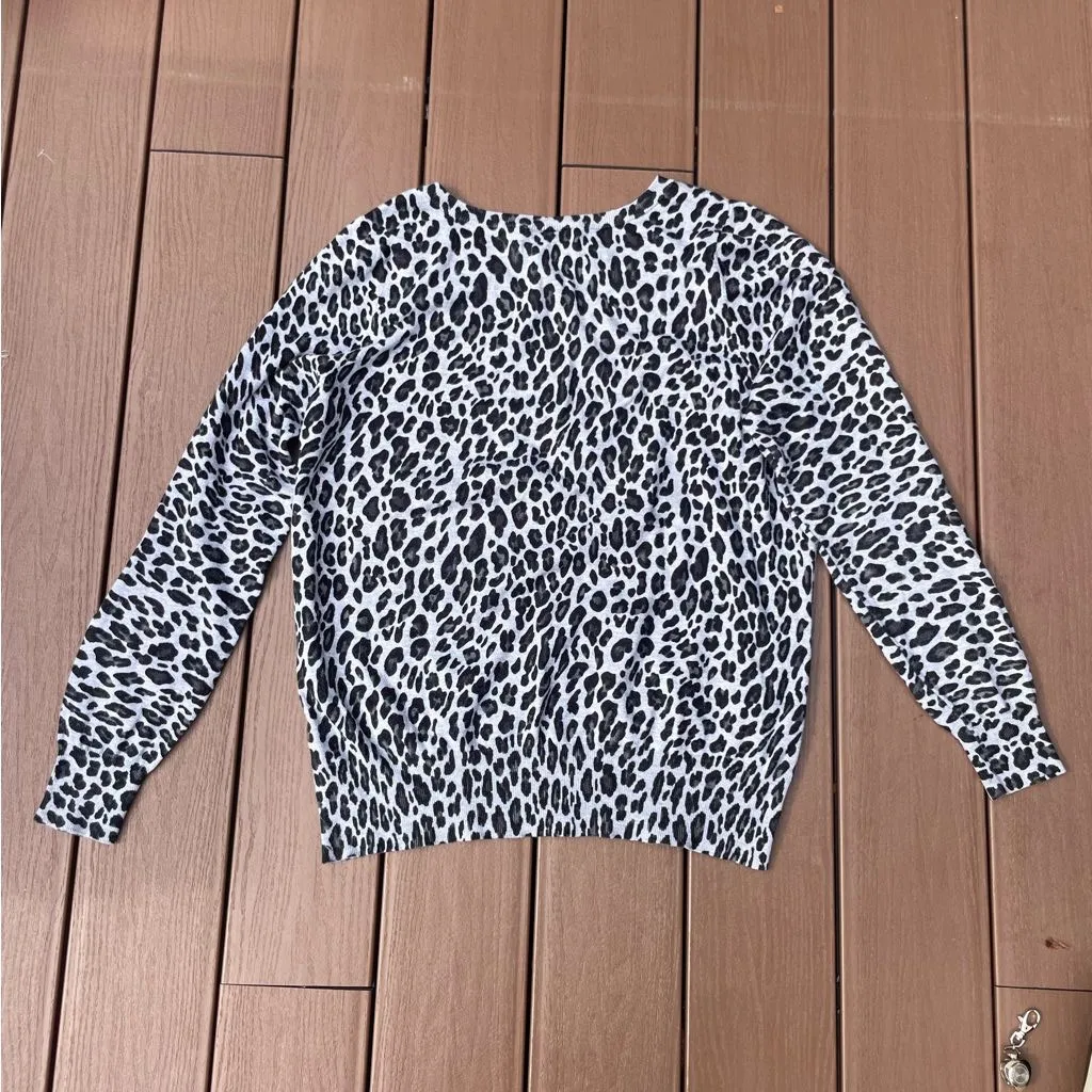 Lane Bryant Black and White Animal Print Sweater Size 18/20 - Image 3