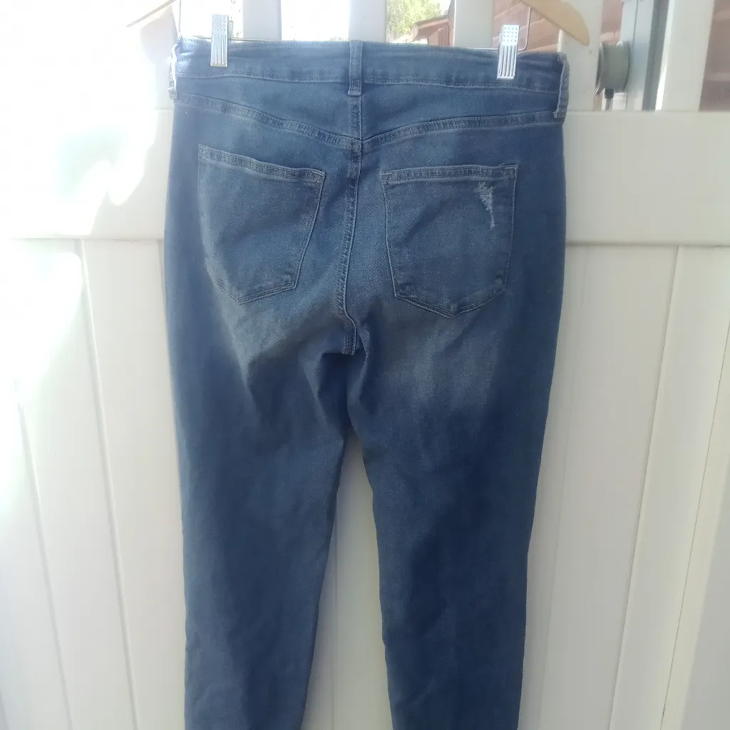 Sonoma Women's Straight Leg Jeans - Blue 8R - Image 9